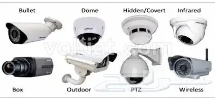 كاميرات مراقبة وسنترال وبصمة حضور وانصراف 9