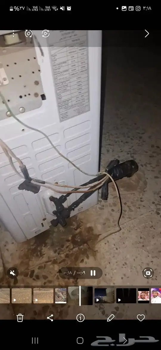 مكيف سبلت. مستعمل نظيف 18 وحده بدون ريموت بارد 3