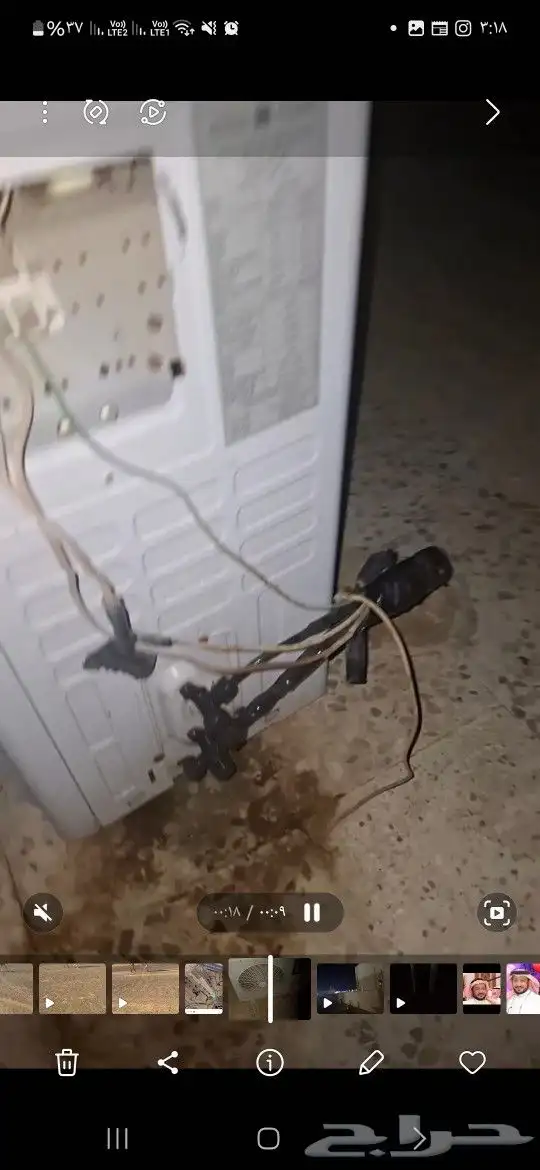 مكيف سبلت. مستعمل نظيف 18 وحده بدون ريموت بارد 2