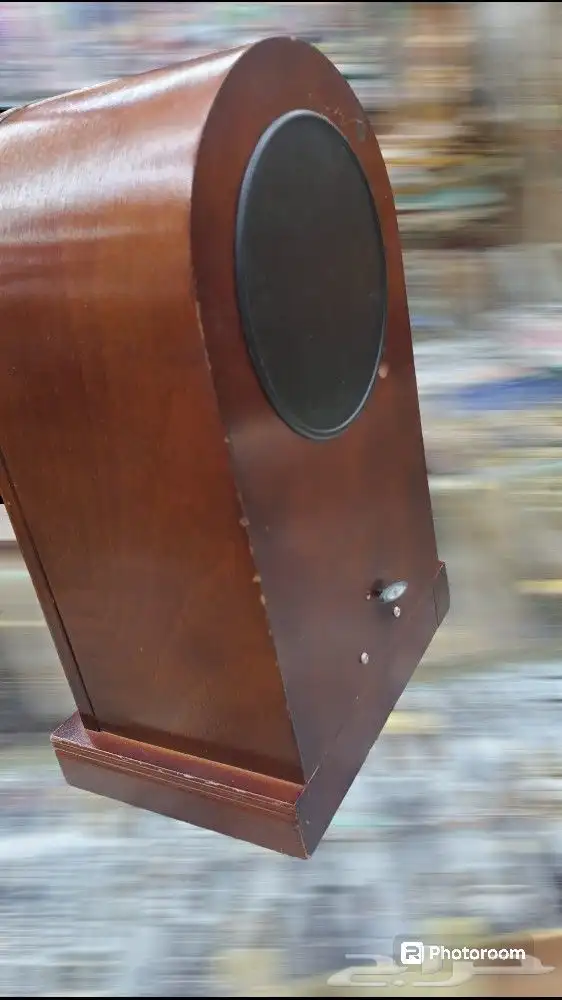 ساعة مكتبية من ماركة سيكو ب500 ريالخشب اصلي قديمة مخزنة 3