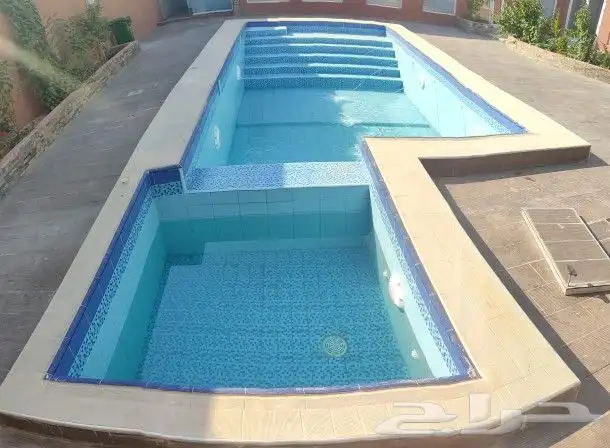 تنفيذ برك سباحه ونوافير 4