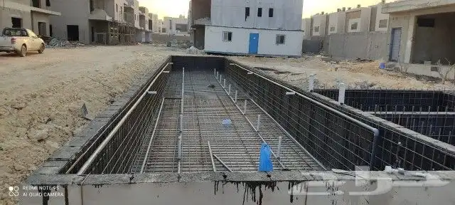تنفيذ برك سباحه ونوافير 5