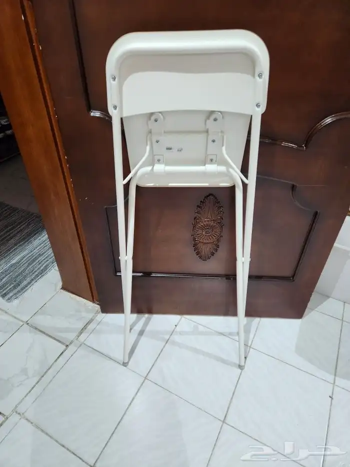 كرسي من ايكيا مرتفع يناسب المطاعم قابل للطي جديد تماما 2