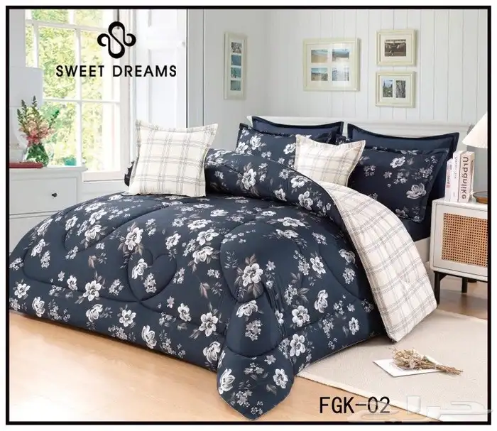 مفارش 8 قطع ب 200 شامل للتوصيل 3