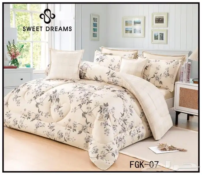 مفارش 8 قطع ب 200 شامل للتوصيل 6