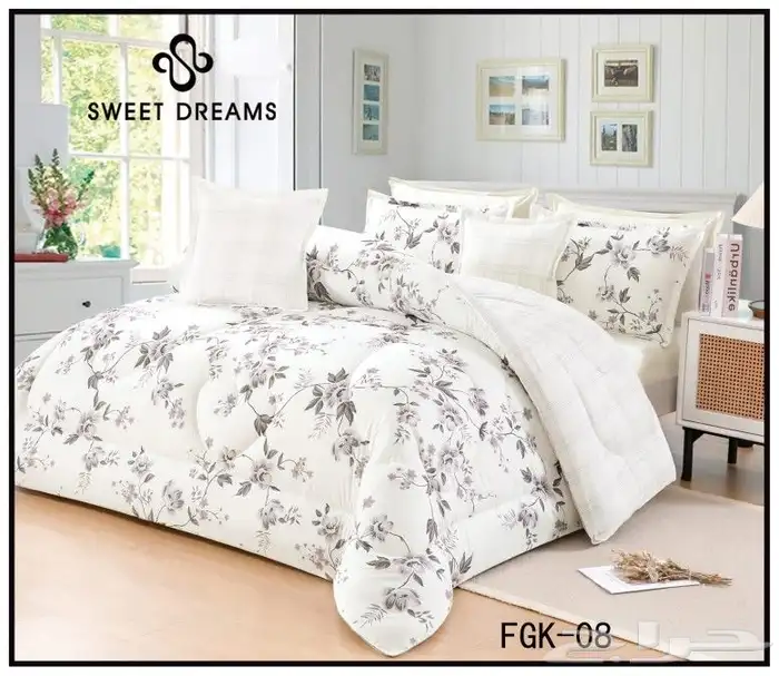 مفارش 8 قطع ب 200 شامل للتوصيل 4