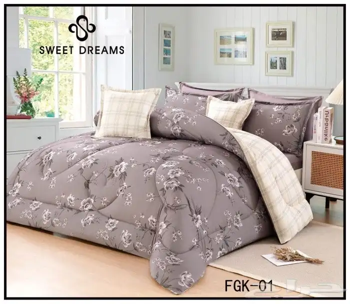 مفارش 8 قطع ب 200 شامل للتوصيل 0