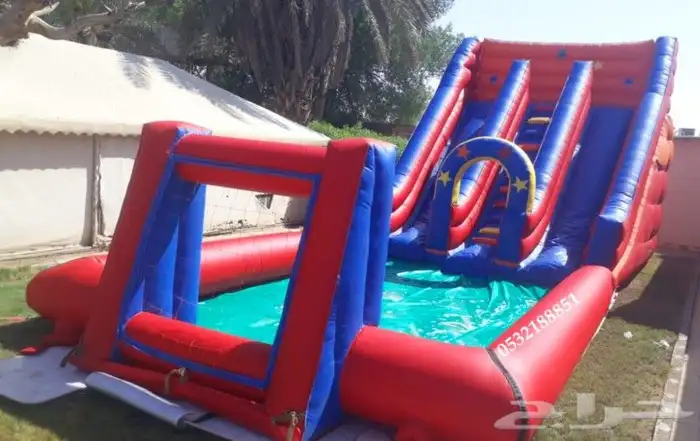 تاجير نطيطات متاهات العاب بالرياض 0