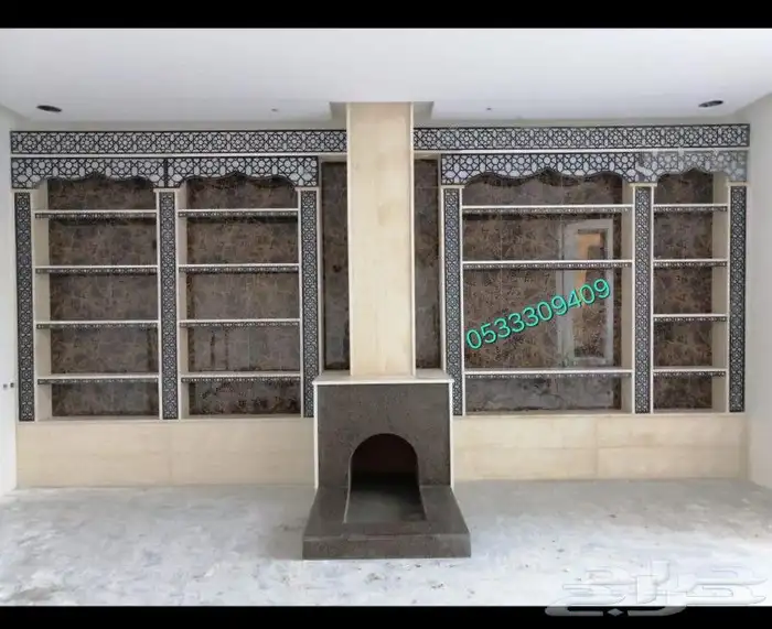 م التصميم مشبات رخام أفران 6