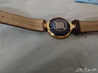 ساعة رادو الاصلية RADO فل اوتوماتيك مينا مطلى ذهب عيار 24 1