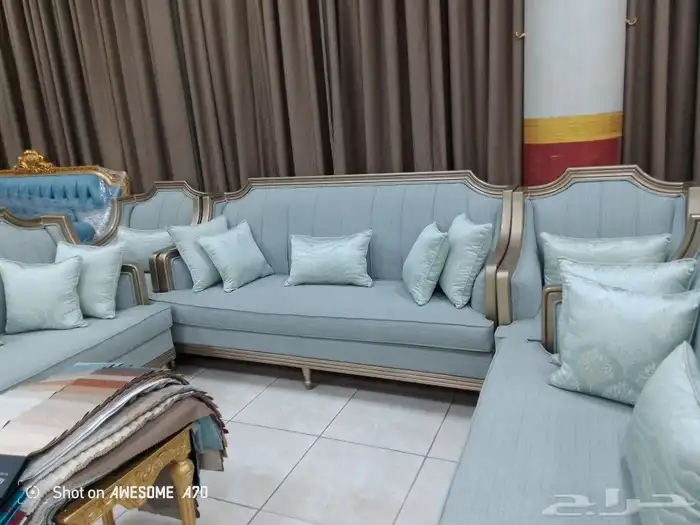مفروشات الرياض  تفصيل جميع انواع الكنب والجلسات الارضي والست 0