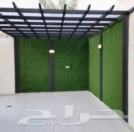 اصباغ وديكورات مضلات سواتر برجولات 7
