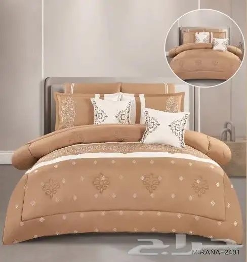 لحافات 8 قطع نفرين مطرز 20