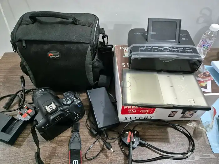 كمرا كانون للبيع مع طابعة صور 5