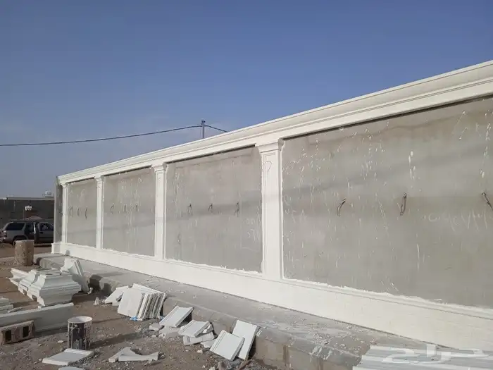 ديكورات خارجيه اسمنتية وجى ار سى 6