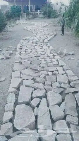 تلبيس حجر تليوس بناء ترميم بيوت طين ربراب تكحيل ديكور مبهم و 1