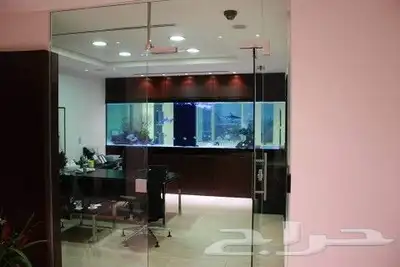 تصميم و تنفيذ أحواض أسماك الزينة .. حوض سمك 7