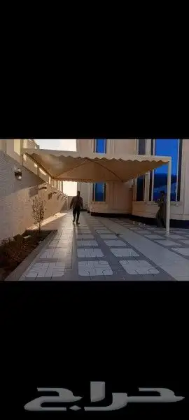 مظلات سواتر جلسات حداد هناجر ابها الخميس عسير 5