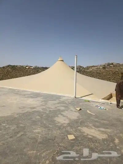مظلات سواتر جلسات حداد هناجر ابها الخميس عسير 8