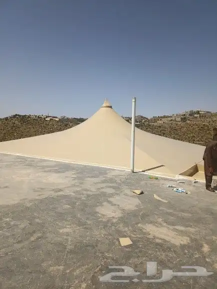 مظلات سواتر جلسات حداد هناجر ابها الخميس عسير 8