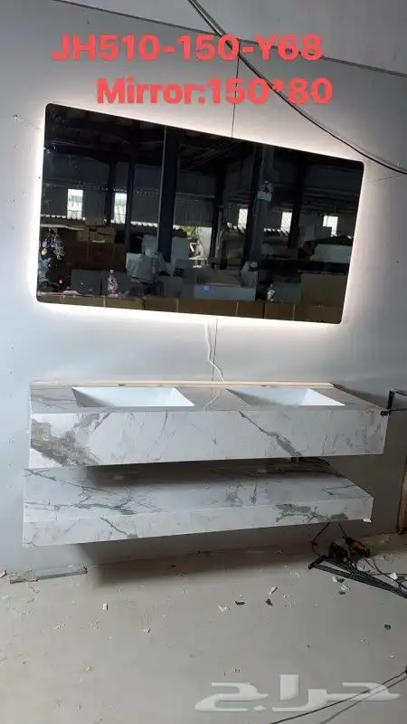 مغاسل رخام جاهزة كل المقاسات 15