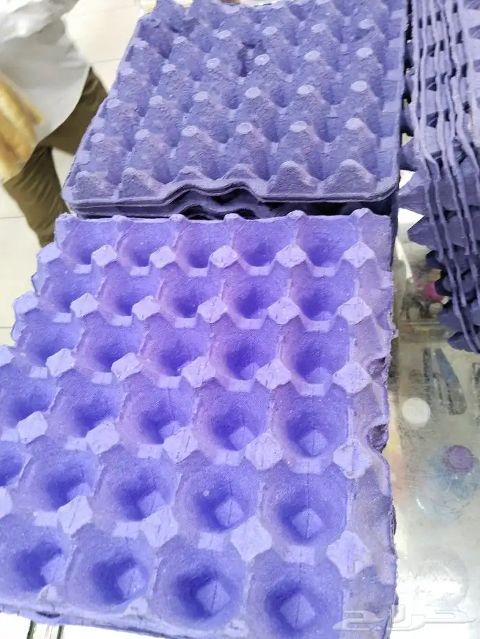 اطباق حق البيض فاضيه نظيفه كل 100حبه سعرها20 1