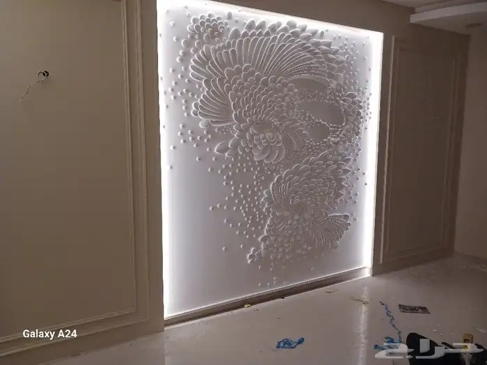 خشب حفر مودرن لوحات خشبيه 6