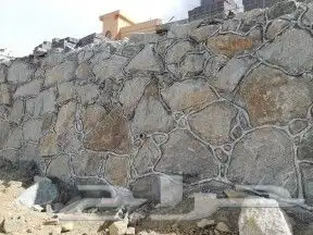بناء حجر بوكلين شيول تكحيل تلجيم ربراب إنجاز في العمل جدران 7