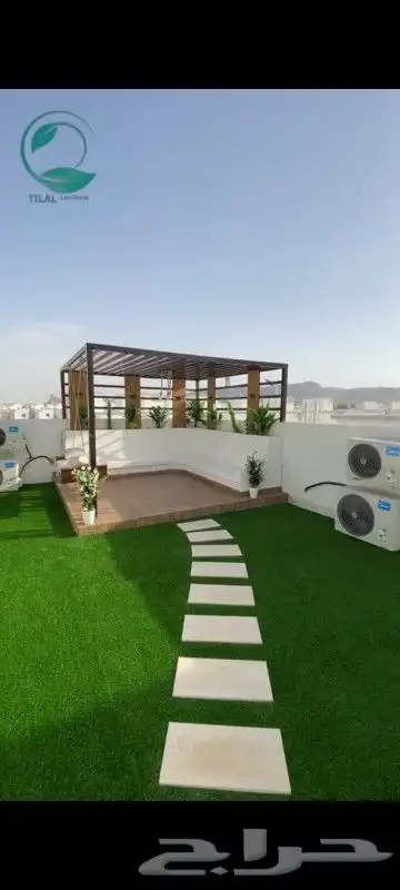 تنسيق حدائق شلالات نوفير مظلات 17