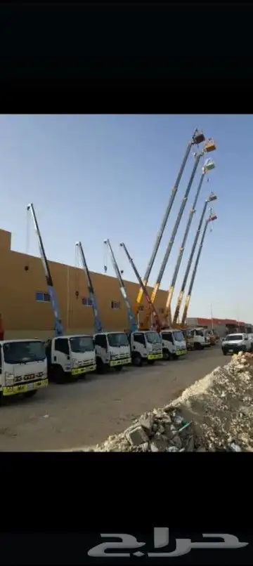 فور كلفت رافعه شوكية كرين ونش سله سيزر لفت مان لفت للاجار 7