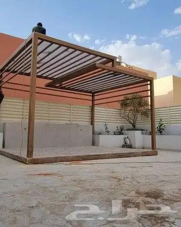 مظلات سواتر قماش برجولات وتنسيق حدايق الدمام الخبر 0