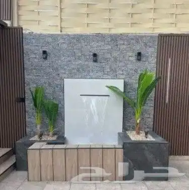 تنسيق حدائق شلالات نوفير مظلات 3