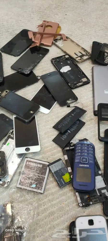 جوالات قطع غيار للبيع ايفون هواوي ايباد 2