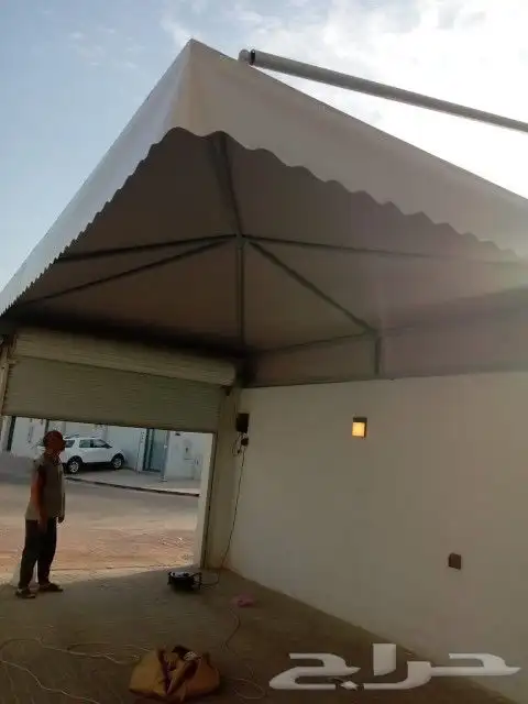 مظلات سواتر قماش برجولات وتنسيق حدايق الدمام الخبر 15
