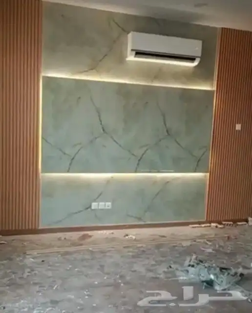 ديكورات منزليه بديلات شيبورد حجر رخام خشب بارتيشنات رفوف 2