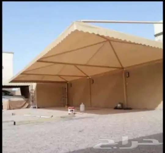 مظلات سواتر قماش برجولات وتنسيق حدايق الدمام الخبر 3