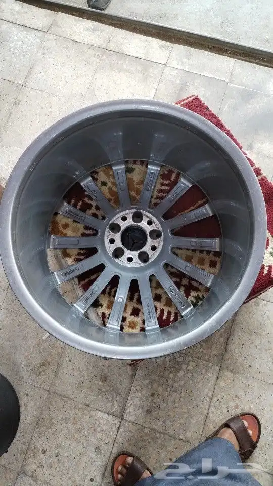 جوجد لدينا جنوط مرسديس مقاس 20اصلي وكالة نضيفه مره شبه جديد 9