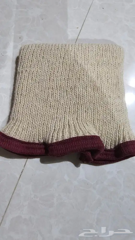 مشد ركبة ومشد ظهر من الصوف الطبيعي صوف طبيعي 2