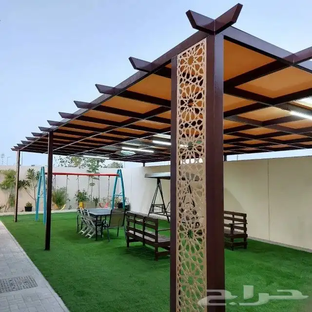 مظلات سواتر قماش برجولات وتنسيق حدايق الدمام الخبر 5