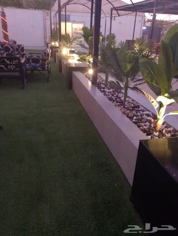 تنسيق حدائق شلالات نوفير مظلات 5