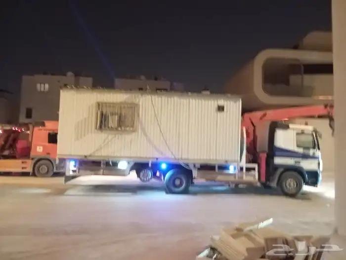 نقل كرفان كرفانات حاويات كنتينر بركسات مولدات مكاين 0
