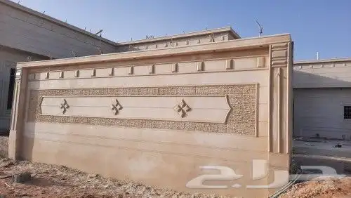 ديكور خارجي بديل الحجر يغنيك عن الياسه والبويه 8