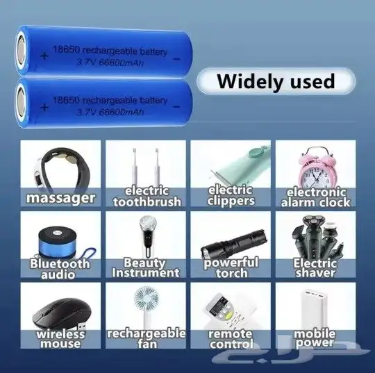 بطاريات ليثيوم 18650 5