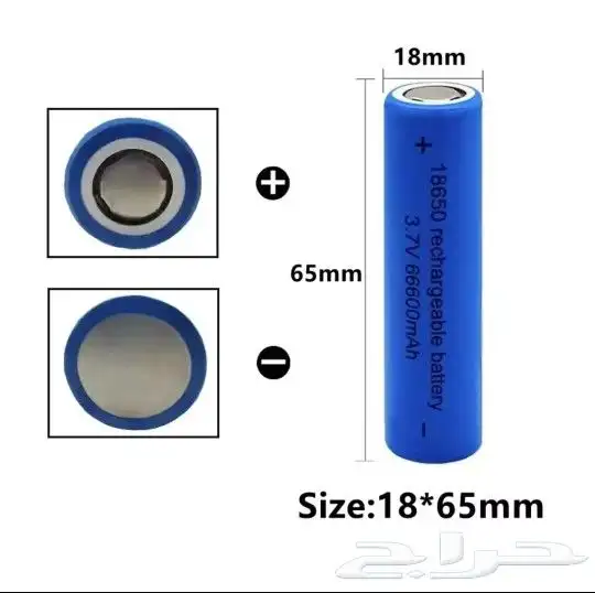 بطاريات ليثيوم 18650 4