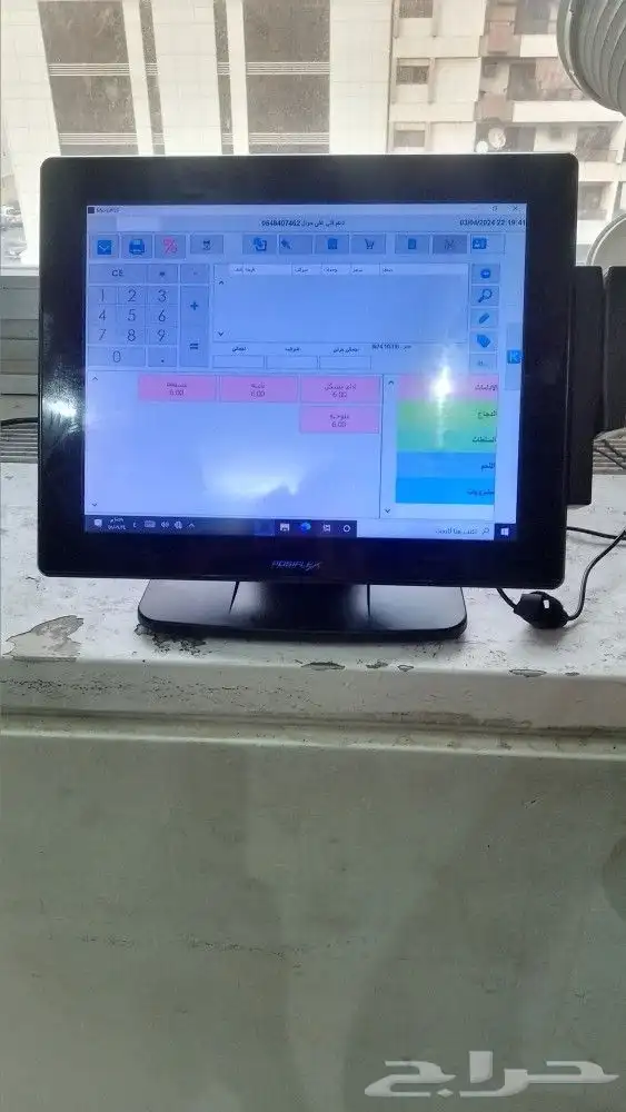 جهاز كاشير لمس كاشير جديد كاشير مستخدم كاشير مطعم كافي ماركت 0