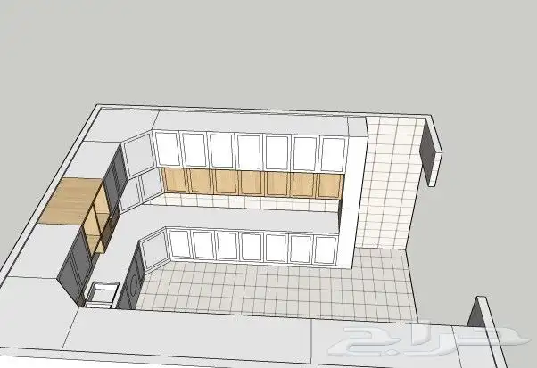 تصاميم مطابخ 3d 3