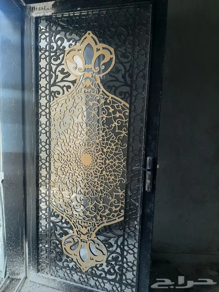 حداد.المينونيم.ابواب.شينكو..مضلات..سواتر.ليزر ابواب.سيارا 5