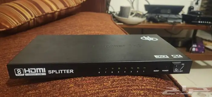 موزع HDMI لتشغيل 8 شاشات بوقت واحد ... 0