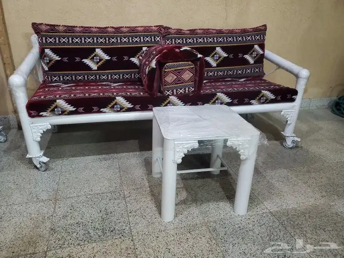 كراسي حديد جلسات خارجيه مراكيز شعبيه كويتيه 3