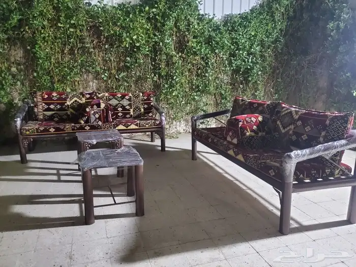 كراسي حديد جلسات خارجيه مراكيز شعبيه كويتيه 18